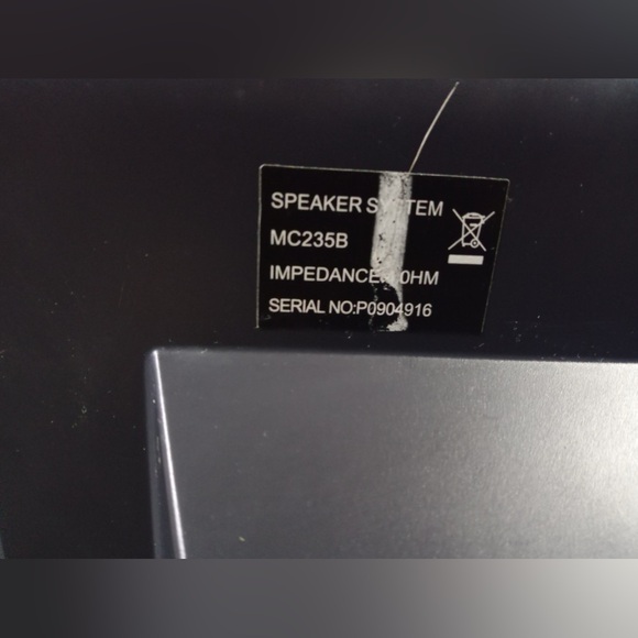 ✅ (SOLD) Philips micro system MC235B CD PLAYER AND RADIO - Picture 10 of 10